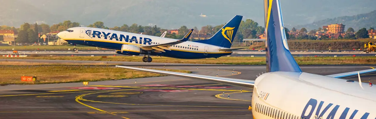 Ryanair riprende i voli da e per gli aeroporti di Crotone e Lamezia Terme