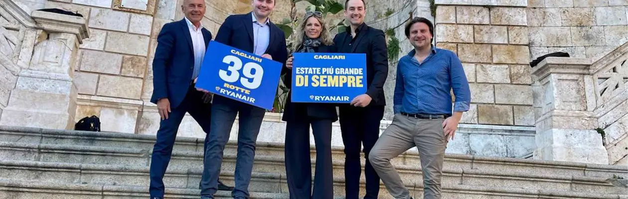 Aeroporto di Cagliari: i voli di Ryanair per l'estate
