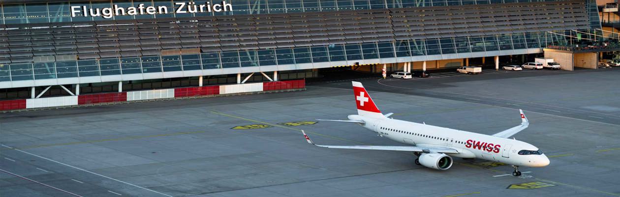 Swiss aiuta l'aeroporto di Zurigo a celebrare il suo 75° anniversario