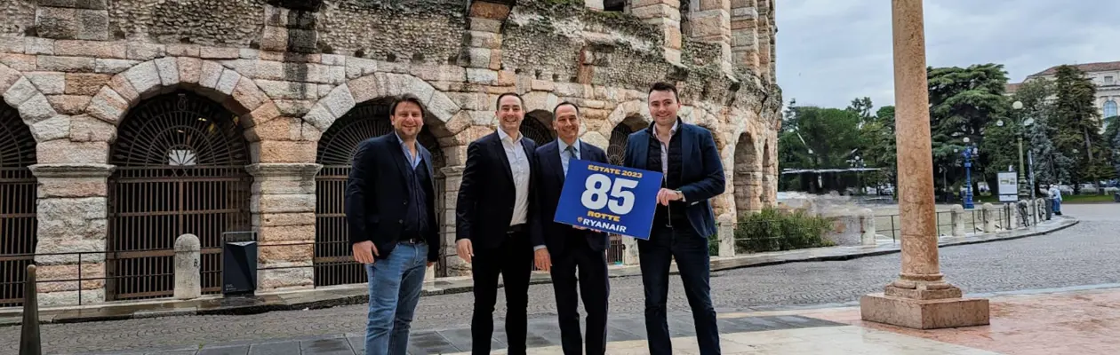 I voli di Ryanair dagli aeroporti veneti per l'estate 2023