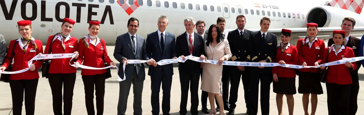 Inaugurata la dodicesima base di Volotea