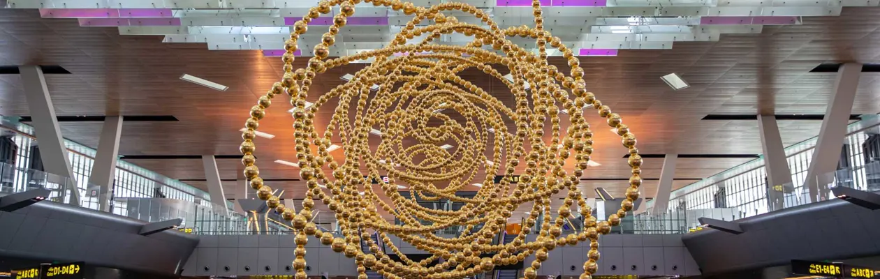 Qatar Airways in partnership con Qatar Creates Festival