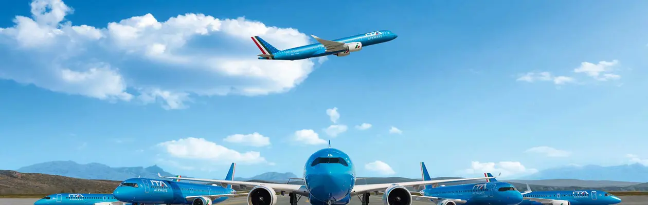 La flotta di ITA Airways: giovane e green