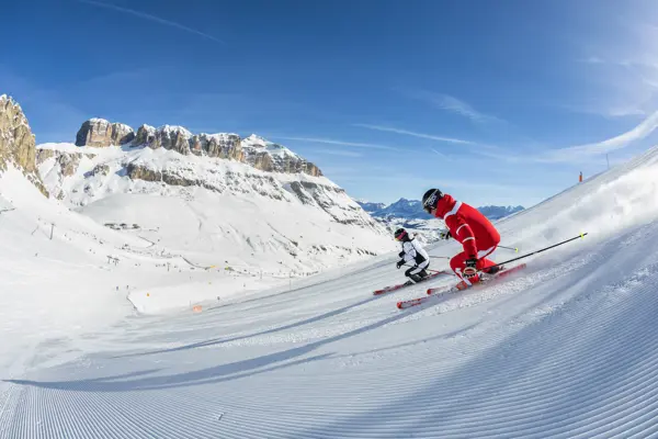 I paesaggi innevati di Arabba (Belluno)