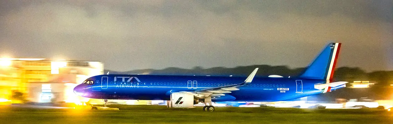 Primo Airbus A321neo di ITA Airways
