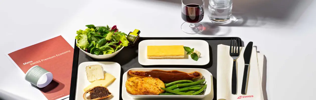 A bordo di Swiss i piatti gourmet di Bernadette Lisibach