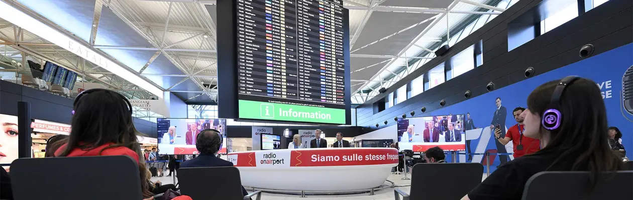 Collaborazione tra Aeroporti di Roma e RTL 102.5