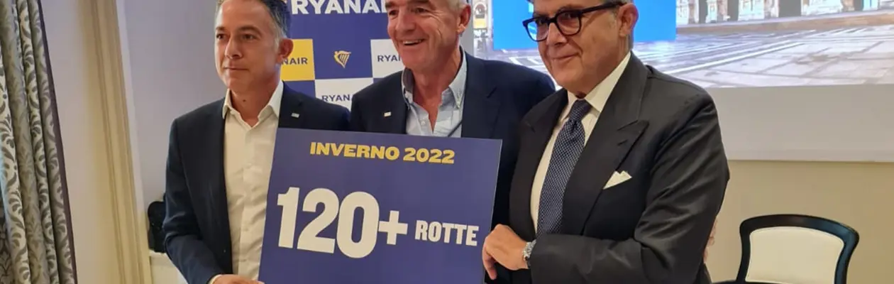 Ryanair lancia l'operativo invernale da Milano