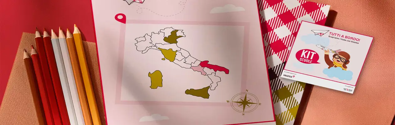 Volotea tra i banchi di scuola