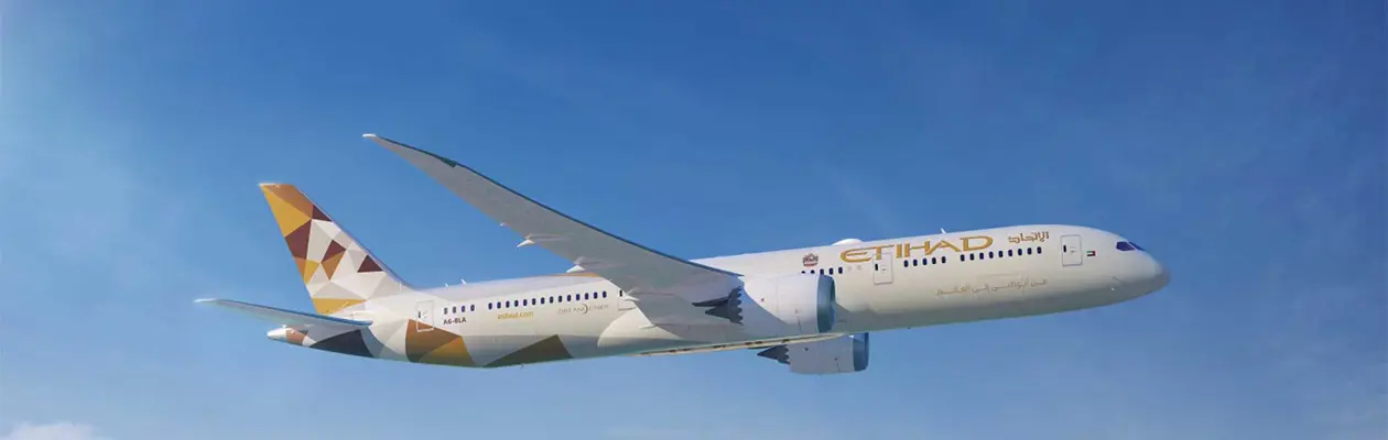 Con Etihad Airways più voli giornalieri da Milano e Roma per Abu Dhabi