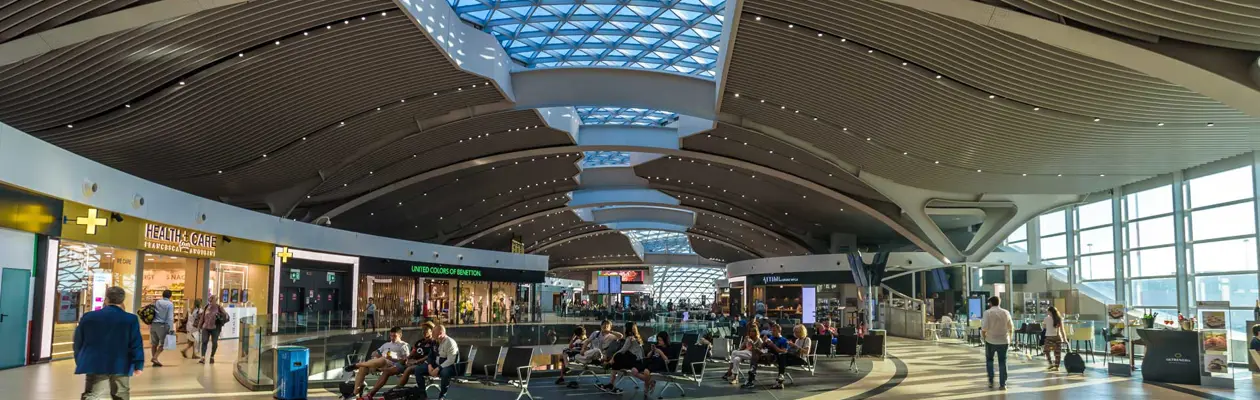 Coronavirus: nuova modalità di accesso all'aeroporto di Roma Fiumicino