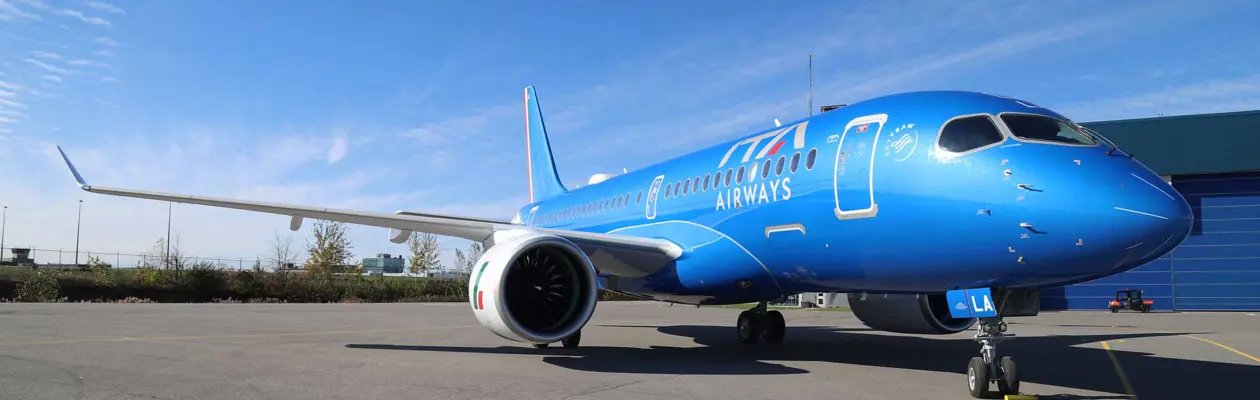 ITA Airways: primo volo Linate-Londra con Airbus A220-100