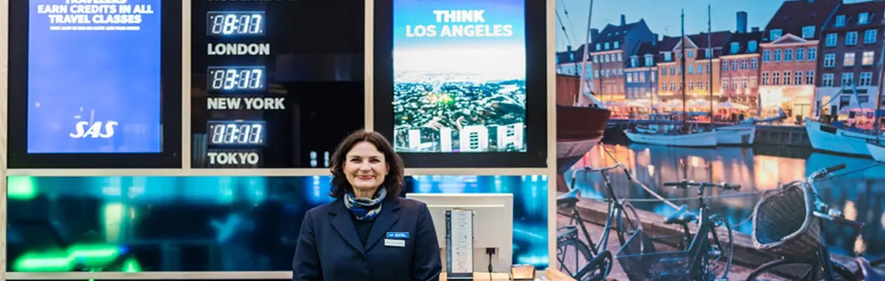 Scandinavian Airlines migliora il servizio clienti 