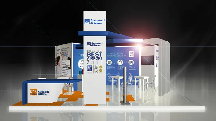 L'Aeroporto di Roma Fiumicino al TTG di Rimini