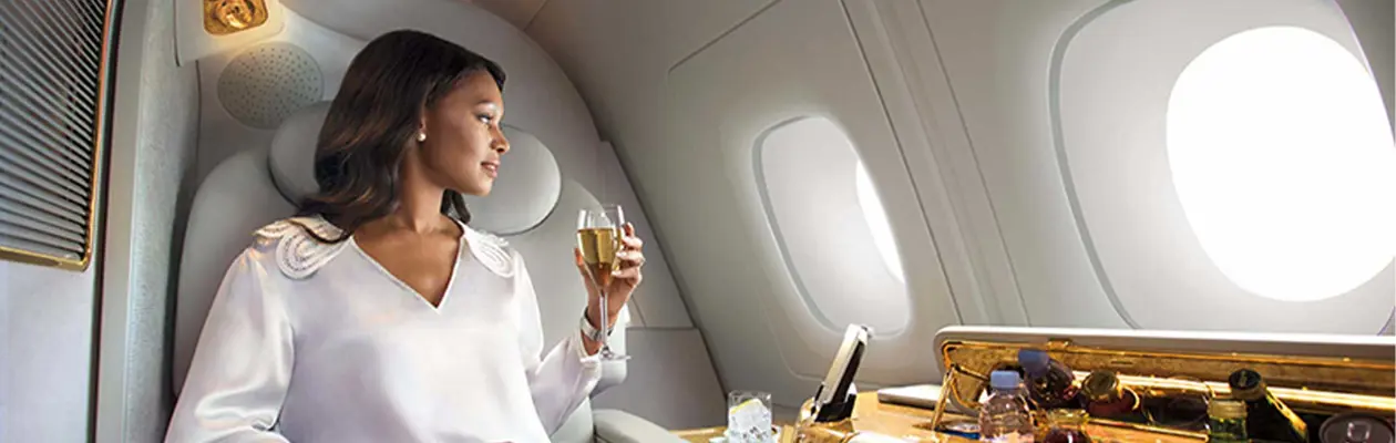 I migliori champagne a bordo in esclusiva con Emirates