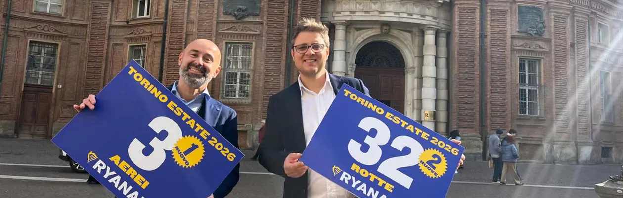 Ryanair apre due nove rotte da Torino verso Sofia e Tirana