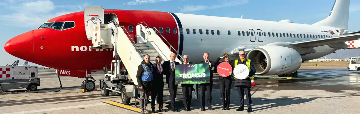 Norwegian Air Shuttle inaugura i voli per Tromsø dall’Aeroporto di Milano Bergamo