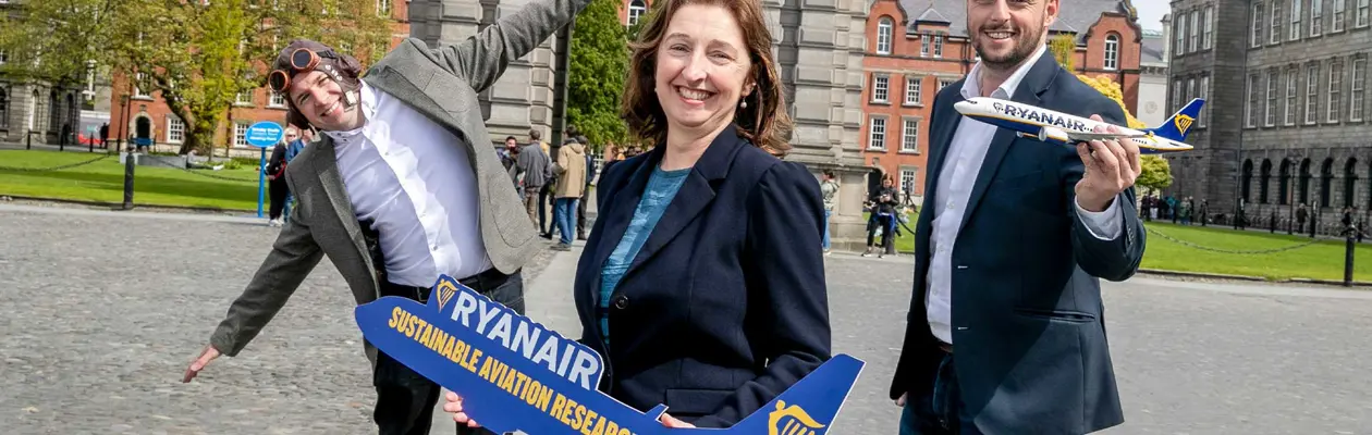 Ryanair estende la partnership con il Trinity College fino al 2030