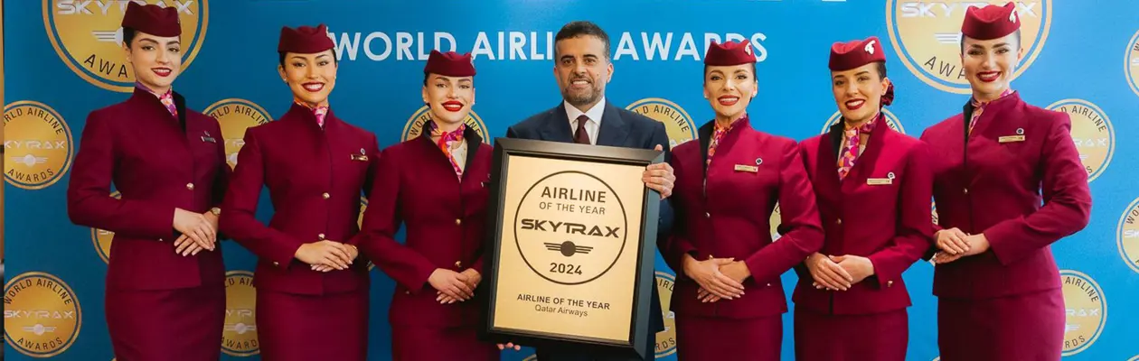 Qatar Airways è la migliore compagnia aerea dell'anno