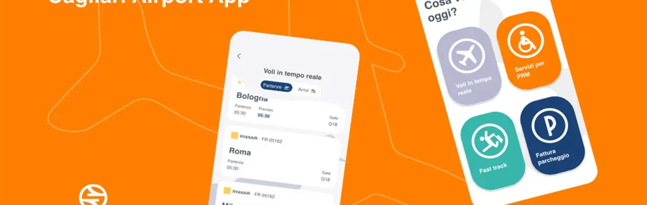 L'app gratuita dell'aeroporto di Cagliari