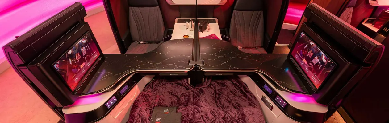 La nuova Business Class di Qatar Airways