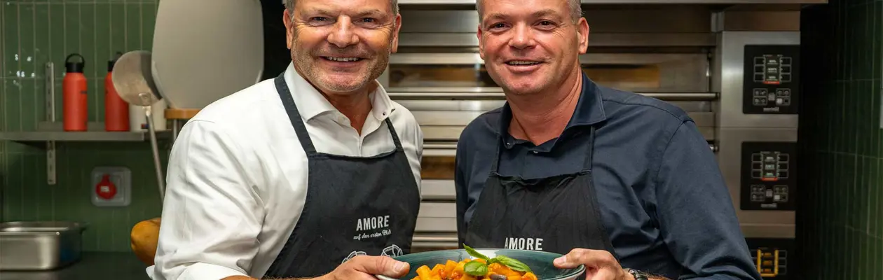 Degustazione di pasta italiana a bordo di Eurowings