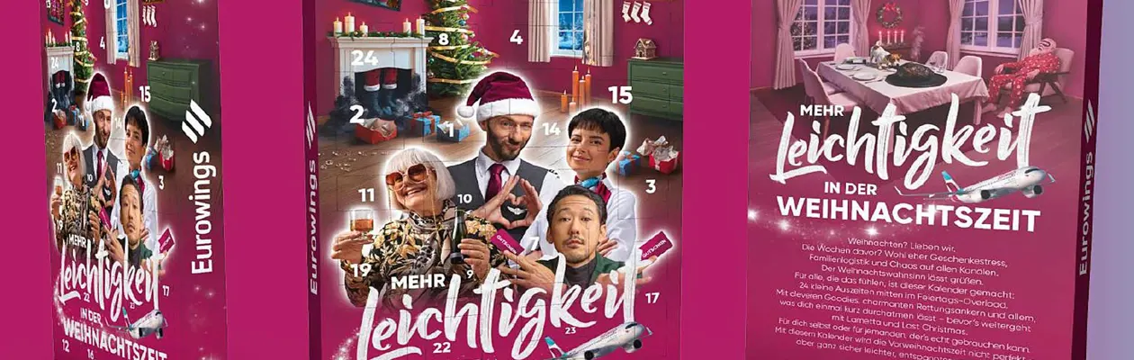Il calendario dell'Avvento di Eurowings