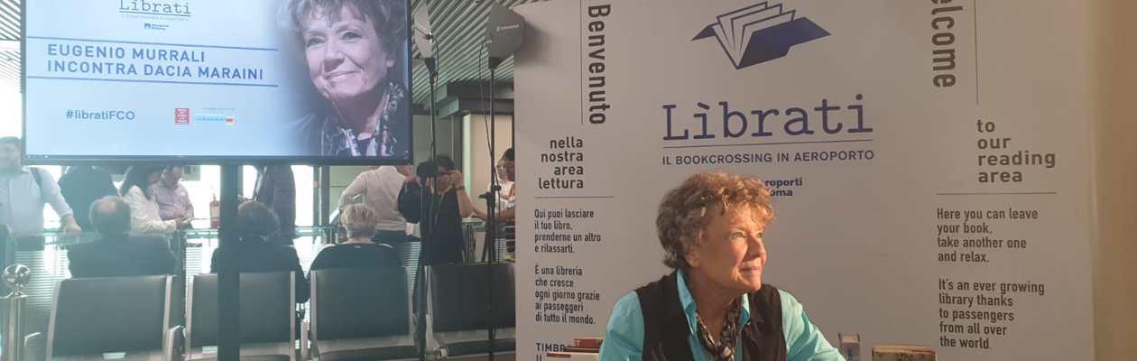 All’Aeroporto di Roma Fiumicino torna “lìbrati”, un libro tra i passeggeri