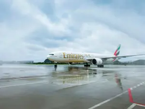 Emirates atterra a Hangzhou
