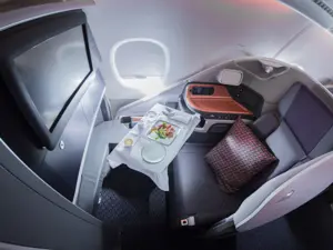 Singapore Airlines prima compagnia aerea con servizio di prenotazione pasti 