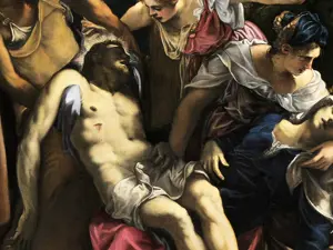 “La Deposizione di Cristo di Jacopo Tintoretto. Incontro romano di Tintoretto padre con Tintoretto figlio”