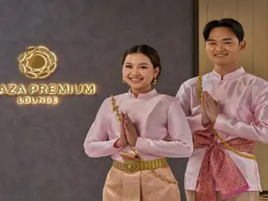 A Bangkok Suvarnabhumi aprono Plaza Premium First e Plaza Premium Lounge