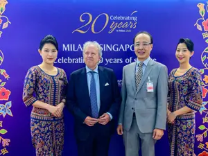 Singapore Airlines festeggia 20 anni di voli a Malpensa