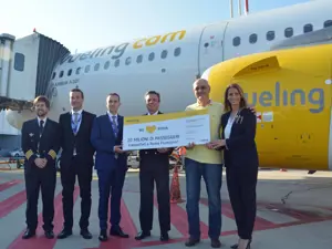 Vueling festeggia 20 milioni di passeggeri a Roma