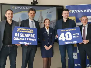Ryanair lancia i voli da Catania e Comiso per l'estate 2022