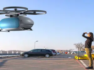 Il velivolo elettrico a decollo e atterraggio verticale