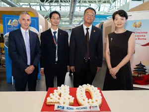 Air China celebra 40 anni di voli Roma-Pechino