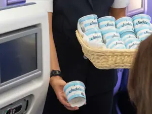 Gelati e prelibatezze estive a bordo di British Airways
