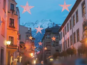 Natale a Hall Wattens in Austria, nel cuore delle Alpi tirolesi