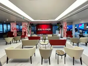 La nuova Lounge Italo Club di Roma Termini