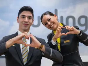 Amore ad alta quota con Vueling
