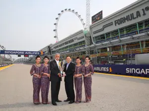 Singapore Airlines estende la sponsorship per il Formula 1 Singapore Grand Prix