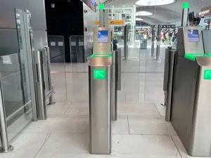 I varchi di self-boarding a Roma Fiumicino