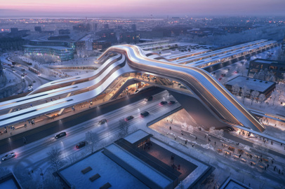 Zaha Hadid Architects & Esplan vincono la gara per l'Ulemiste terminal di Tallinn