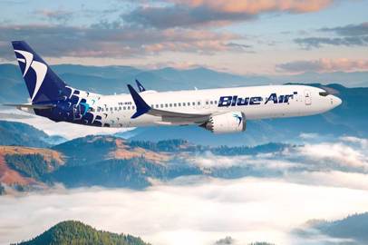 Blue Air celebra l'arrivo del 4° Boeing 737-8 MAX nella sua flotta