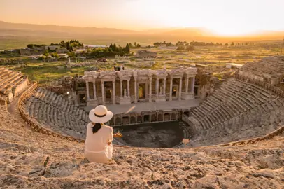 La città sacra di Hierapolis