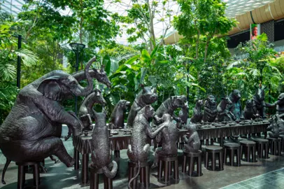 Sculture permanenti all’Hamad International Airport