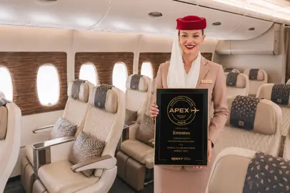 Emirates migliore compagnia del Medio Oriente agli APEX Awards 2026