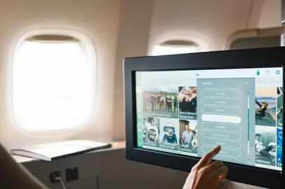 Intrattenimento sui voli di lungo raggio di Cathay Pacific