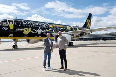 Eurowings rinnova la partnership con Borussia Dortmund